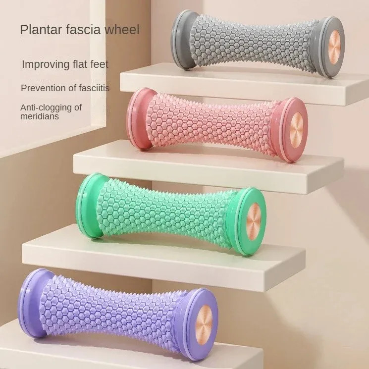 Foot Massager Massage Roller Yoga Massage Ball Plantar Fascia Roller Muscle Rela