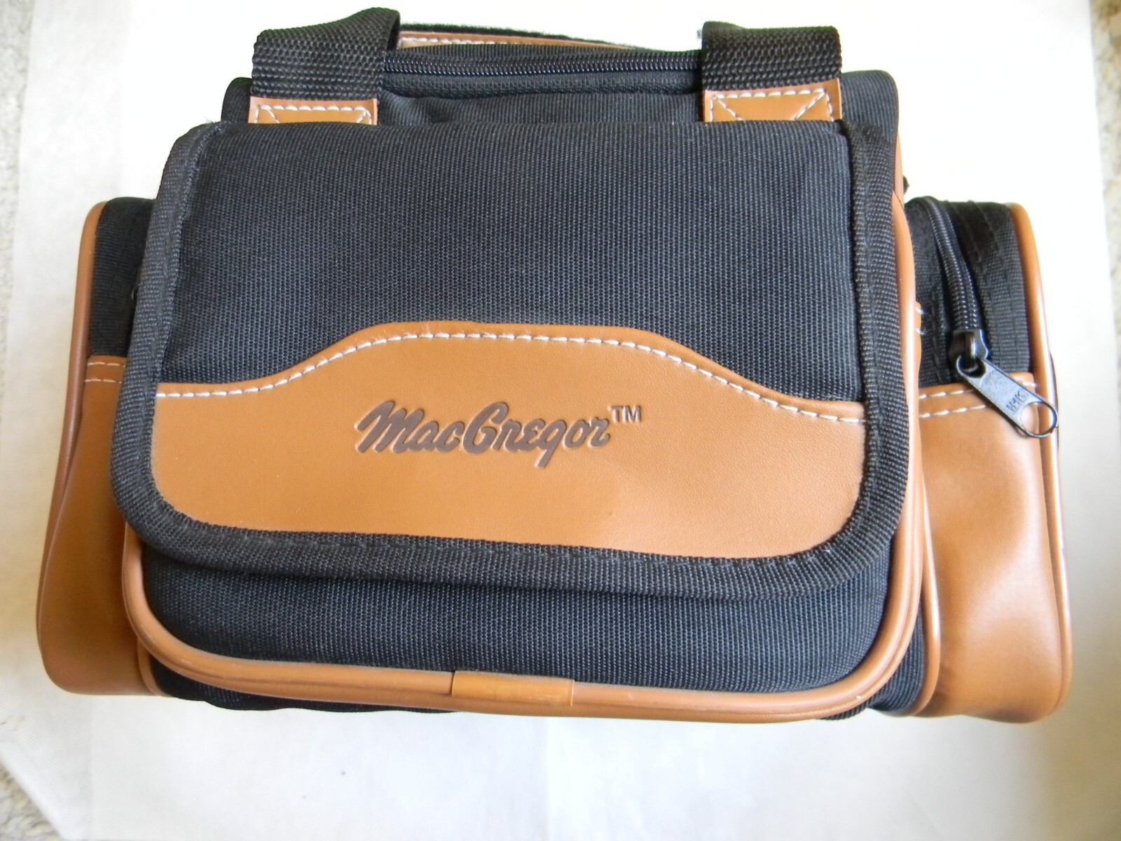 MacGregor Black Camera Padded Bag with Shoulder Strap - Very Good Condition