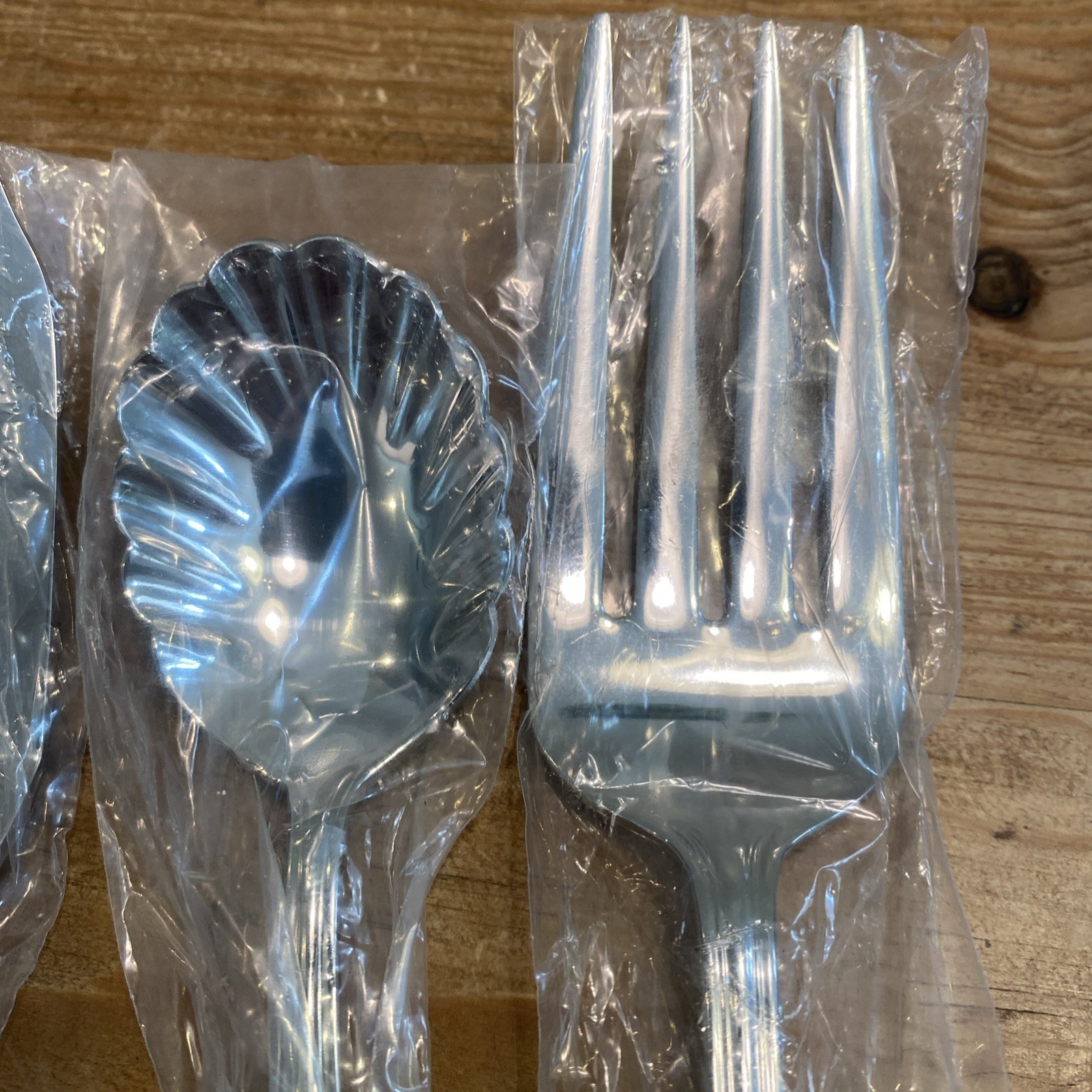 Reed & Barton COLBY stainless Serving Pieces Butter Knife Serving Fork Spoon