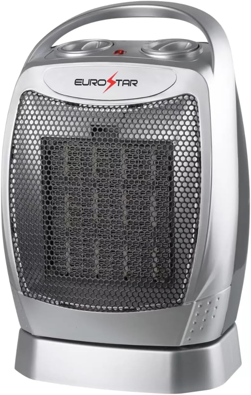 EUROSTAR Oscillating Ceramic Heater, Used