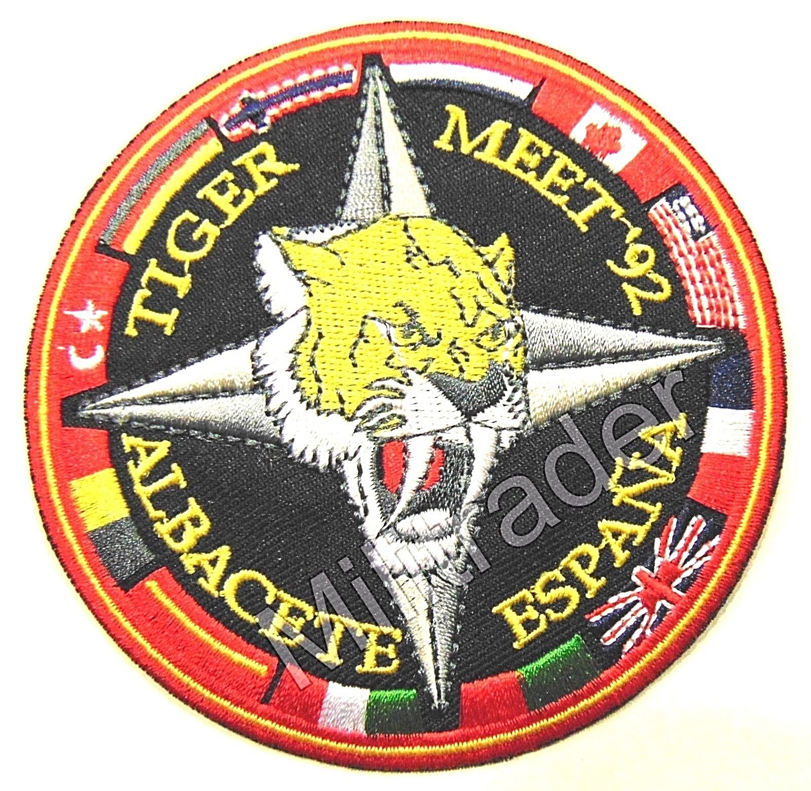 NATO Tiger Meet 1992 (Albacete, Spain) Patch (Variant)