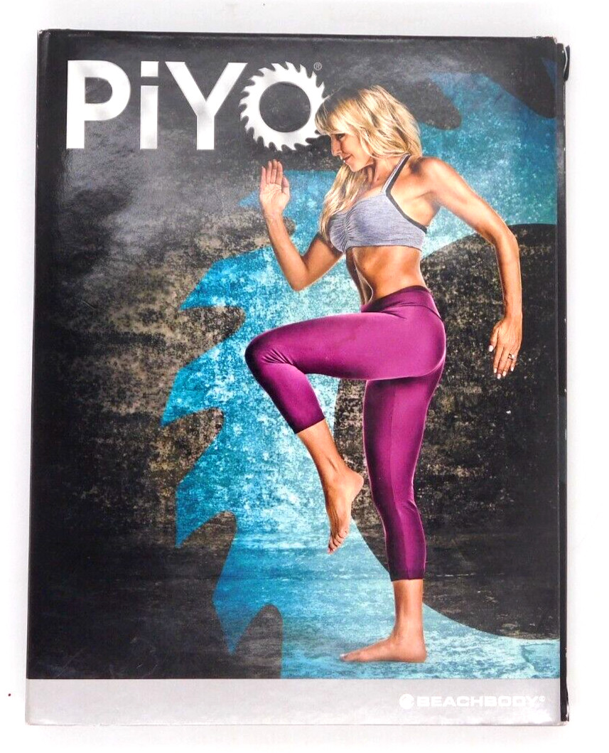 DVD Piyo Beachbody 2016 Set of 3 Discs With Guides Measuring Tape