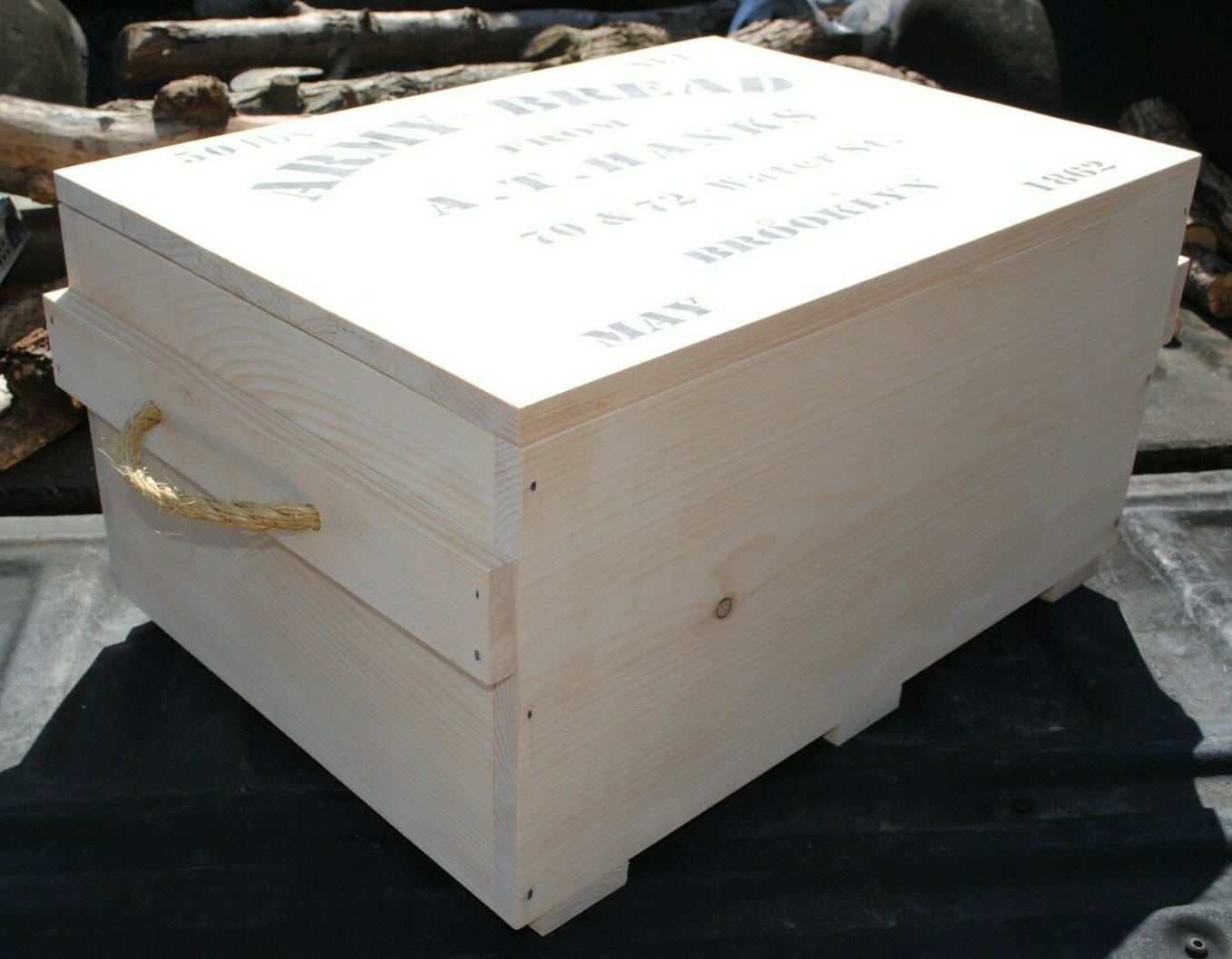 Union Mechanical Civil War Bread Box - Nice!!