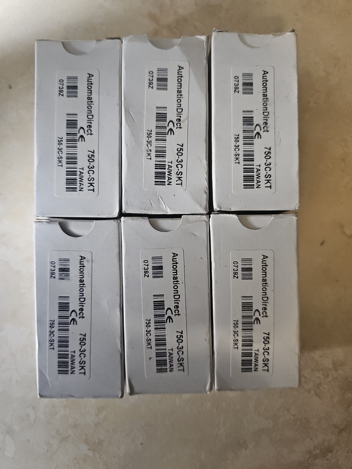 Automation Direct 750-3C-SKT Relay Socket -  Free Shipping Lot Of 6