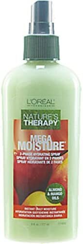 L'OREAL L'oreal nature's therapy mega moisture 2-phase hydrating spray, 6 Ounce
