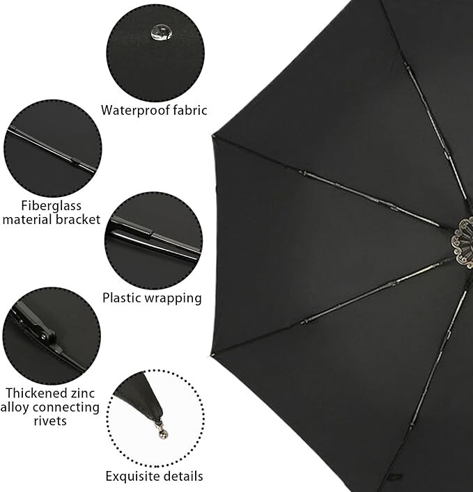 Katana Umbrella, Full-Automatic Wind Resistance & Rust-Proof Stylish Umbrella