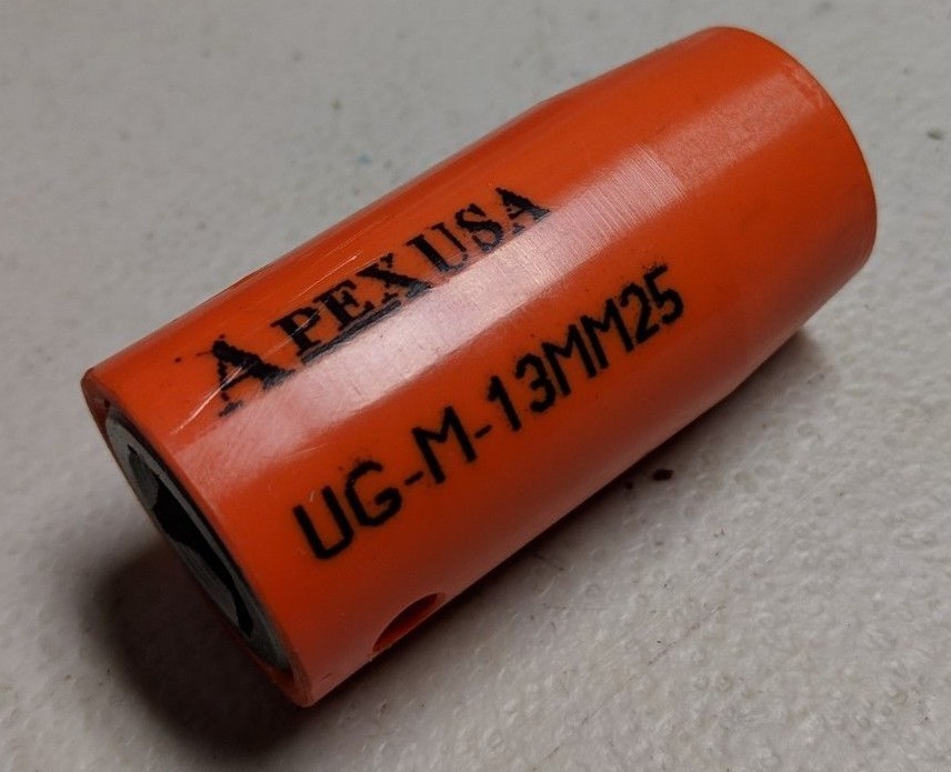 Apex UG-M-13MM25 - 13MM Female Hex Socket with Magnet, 1/2" SQ DR