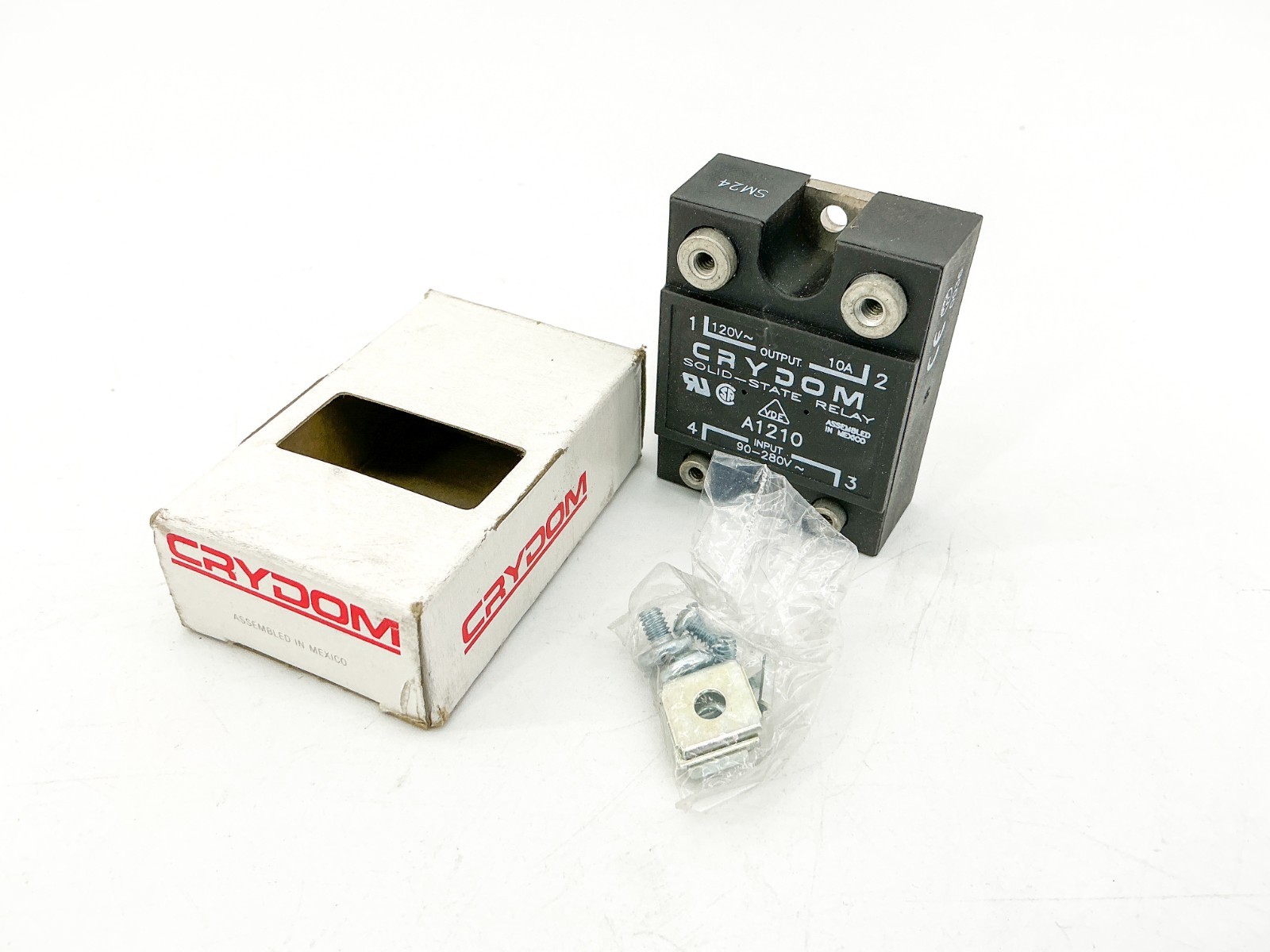 New Crydom A1210 Solid State Relay 90-280V 10A