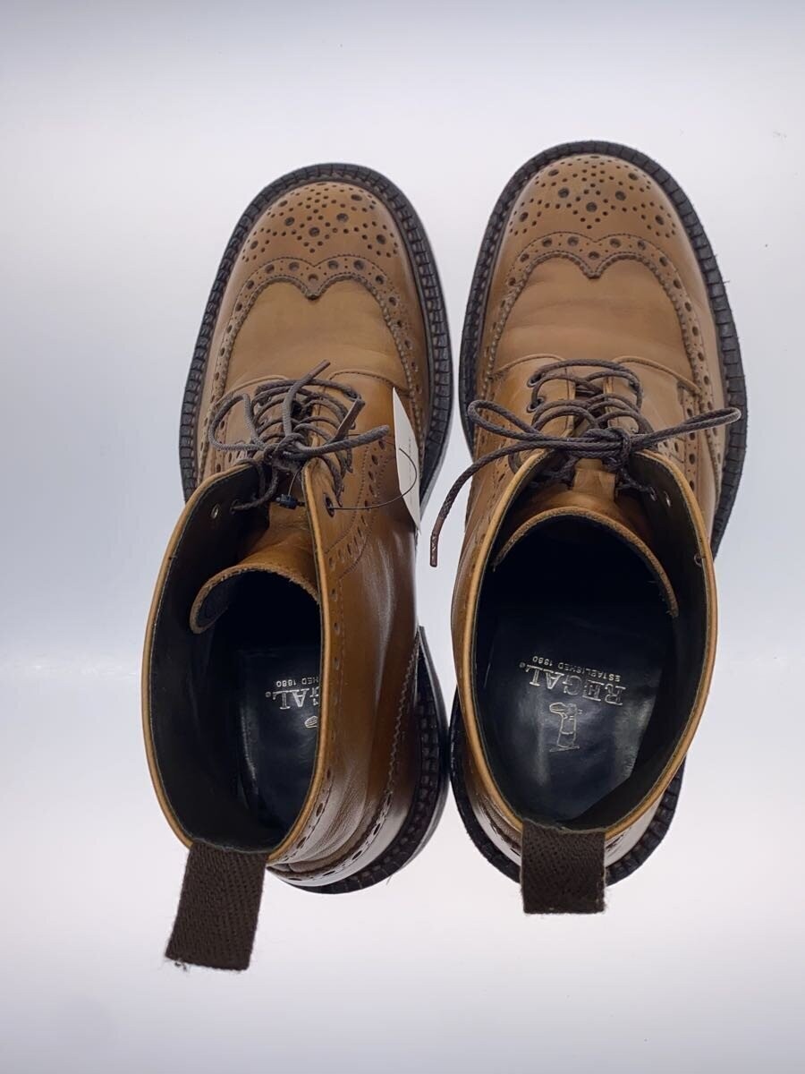 Regal Wingtip Lace Up Boots/-/Brw/Medallion// 3544