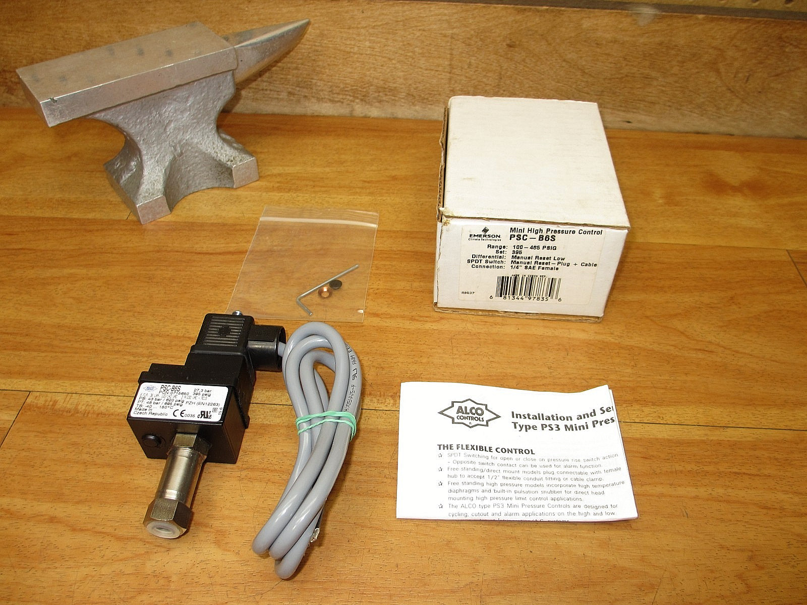 Emerson PSC-B6S *NEW* Mini High Pressure Control