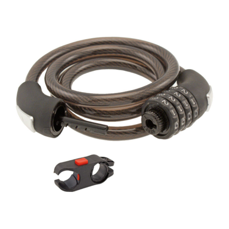 BIKE LOCK COMBINATION CHAIN CABLE ANTI-THEFT MTB BICYCLE Ø 12 100 CM