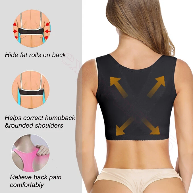 Adjustable Women Back Support Belt Posture Corrector Brace Shoulder Health Care