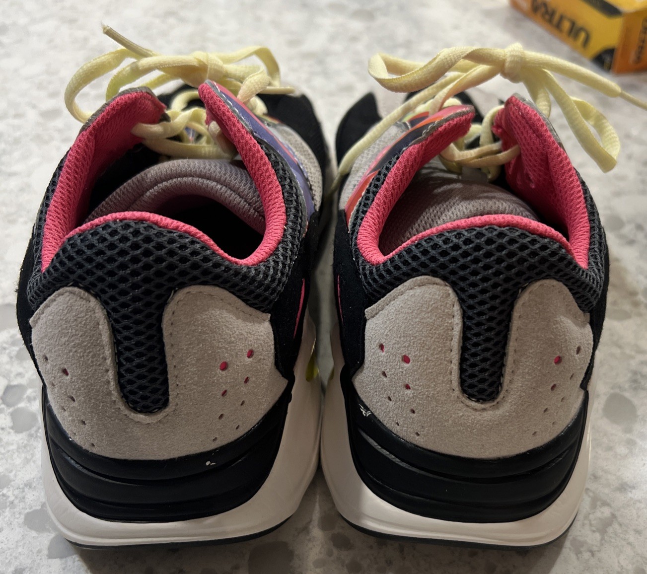 Adidas Yeezy Boost 700 Wave Runner Pink. Size 10 Preowned Worn Only A Few Times