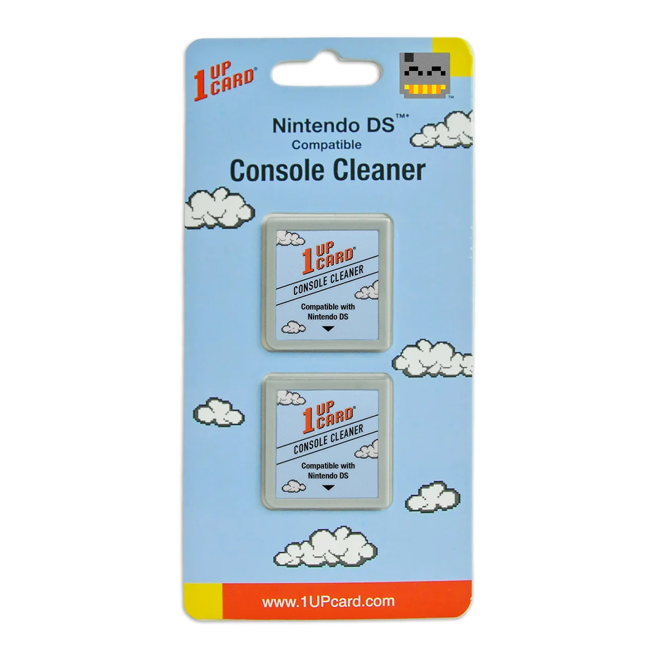 1UPcard™ Video Game Console Cleaner Compatible with Nintendo DS - 2 pack