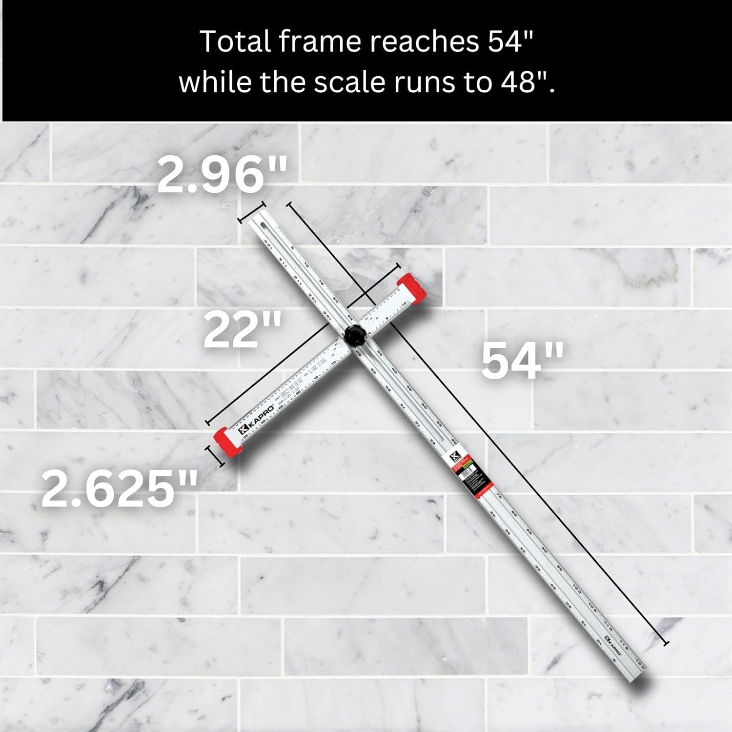 Adjustable Drywall TSquare Layout Marking