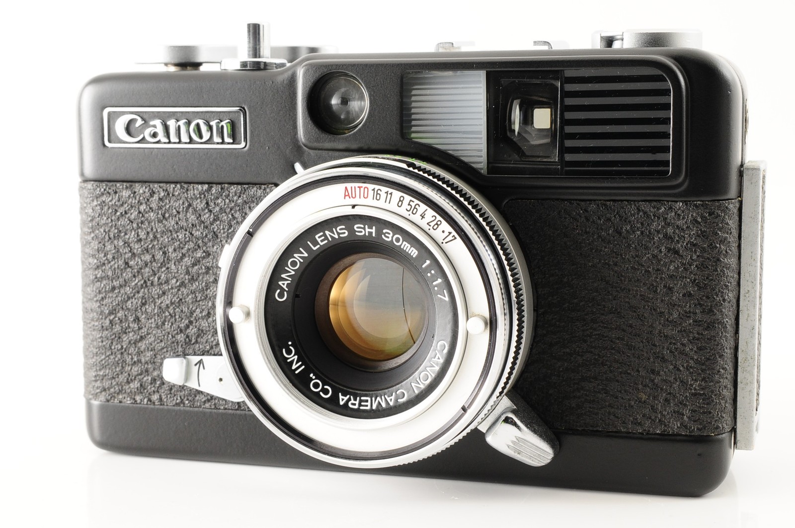 [N.MINT] Canon Demi EE17 35mm Black paint Half Frame Film Camera 30mm f1.7 JAPAN