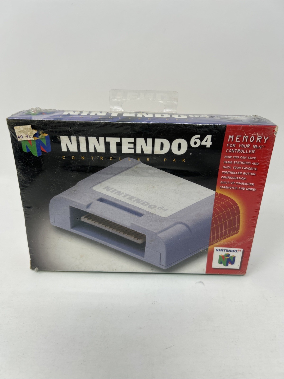 Nintendo 64 Game Controller Memory Pak **Factory Sealed**