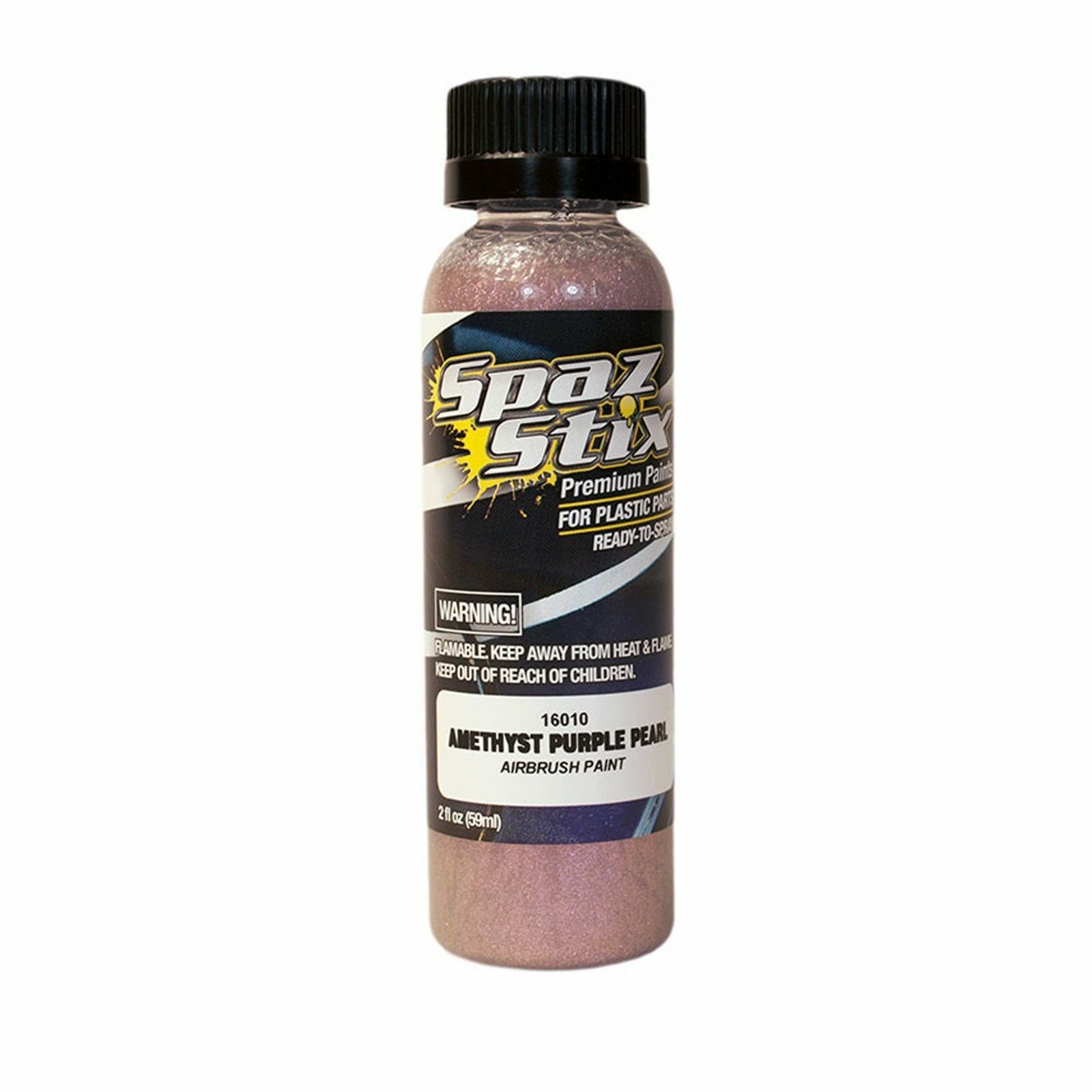 Brand New Spaz Stix AMETHYST PURPLE PEARL AIRBRUSH Paint : Lexan Body # SZX16010