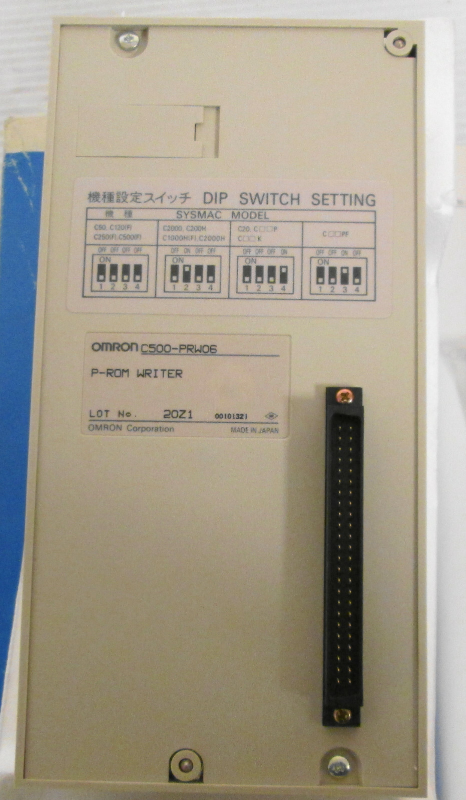 Omron C500-PRW06 P-ROM Writer 21V