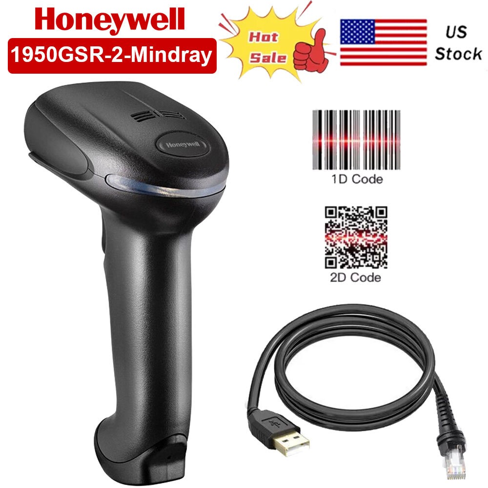 Honeywell Xenon 1950GSR-2-MINDRAY Handheld USB 2D Area-Imaging Barcode Scanner
