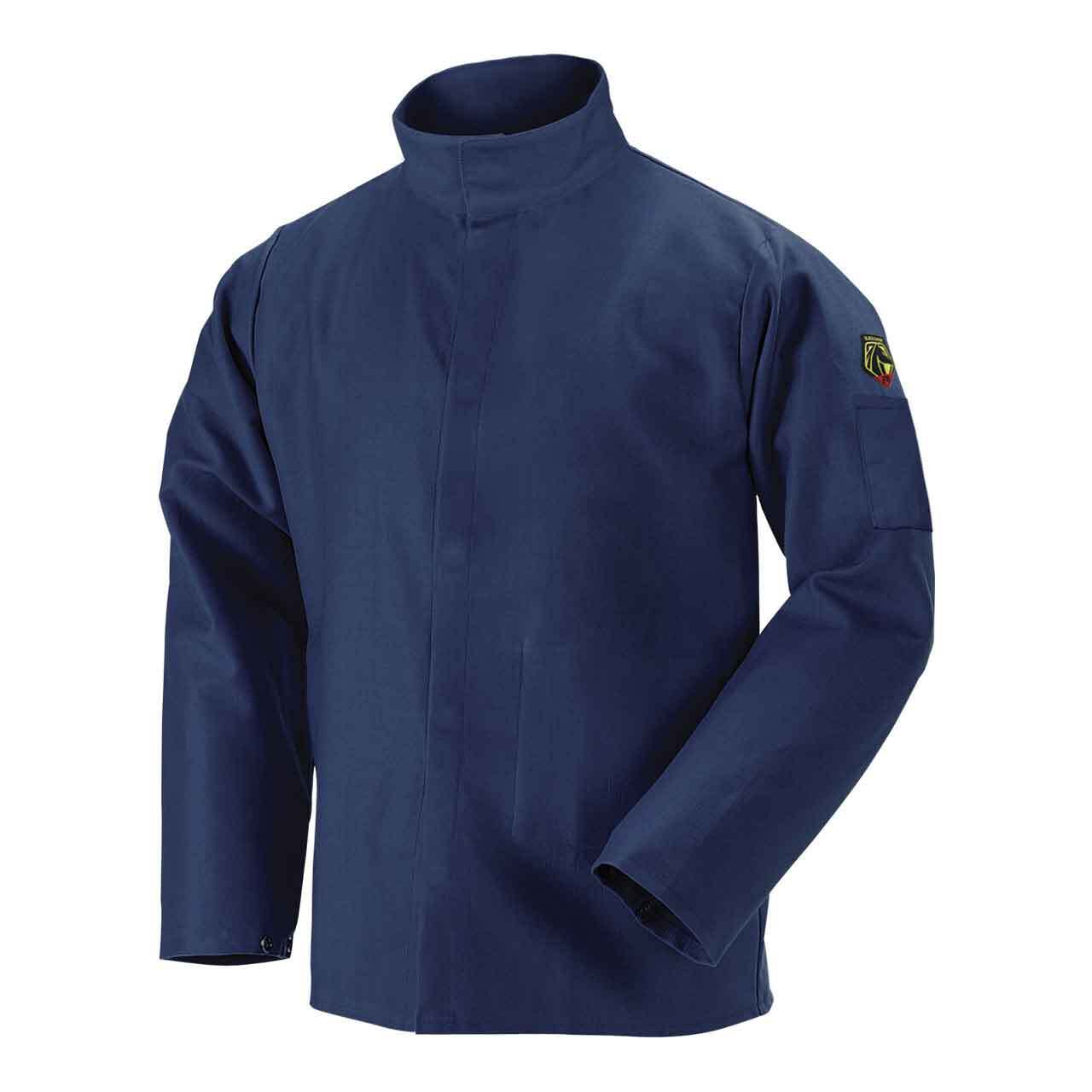 Black Stallion JF4520 Premium FR Lenzing Welding Jacket Navy Medium