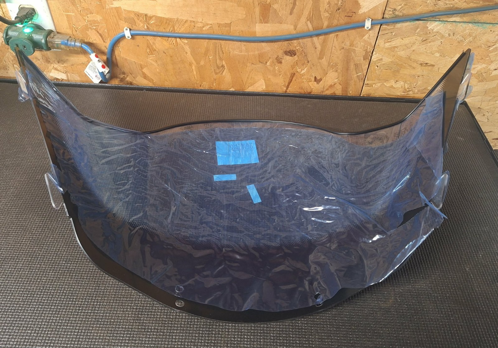 OEM Yamaha Snowmobile Windshield 8DN-77210-00-BK