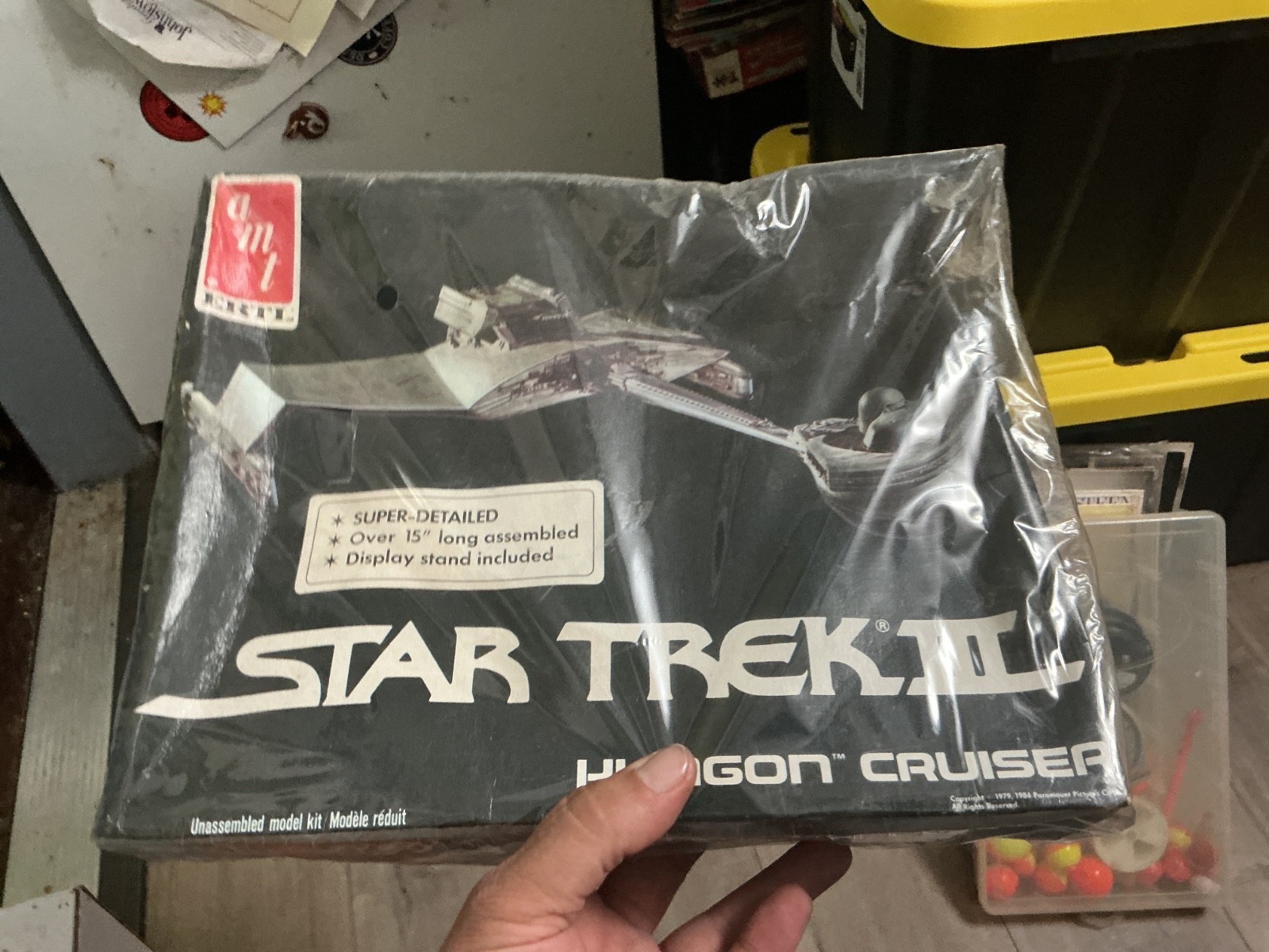 Star Trek The Motion Picture Klingon Cruiser 6682 Model Kit 1984 AMT/Ertl sealed