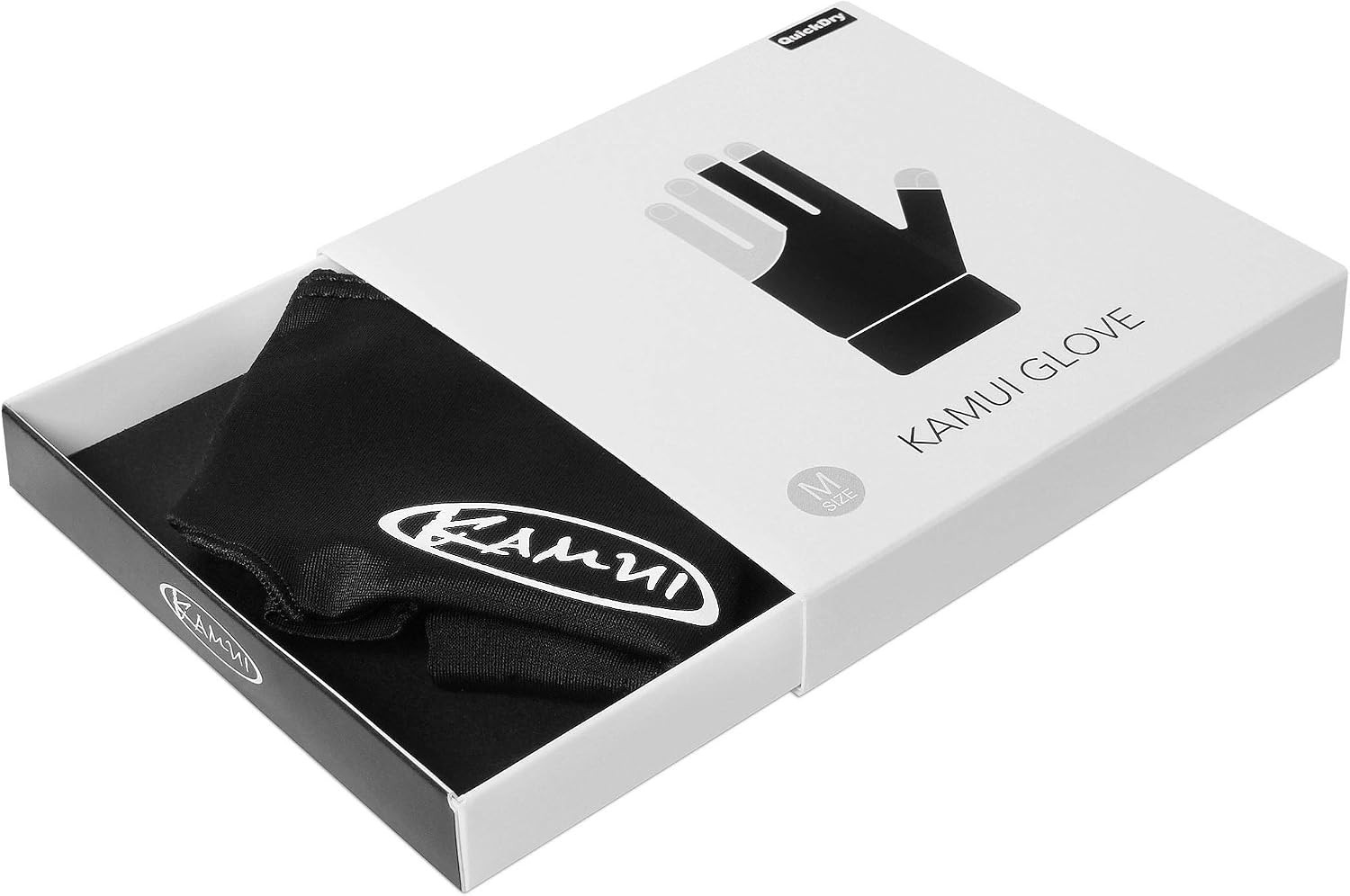 Black Left Hand Billiard Glove