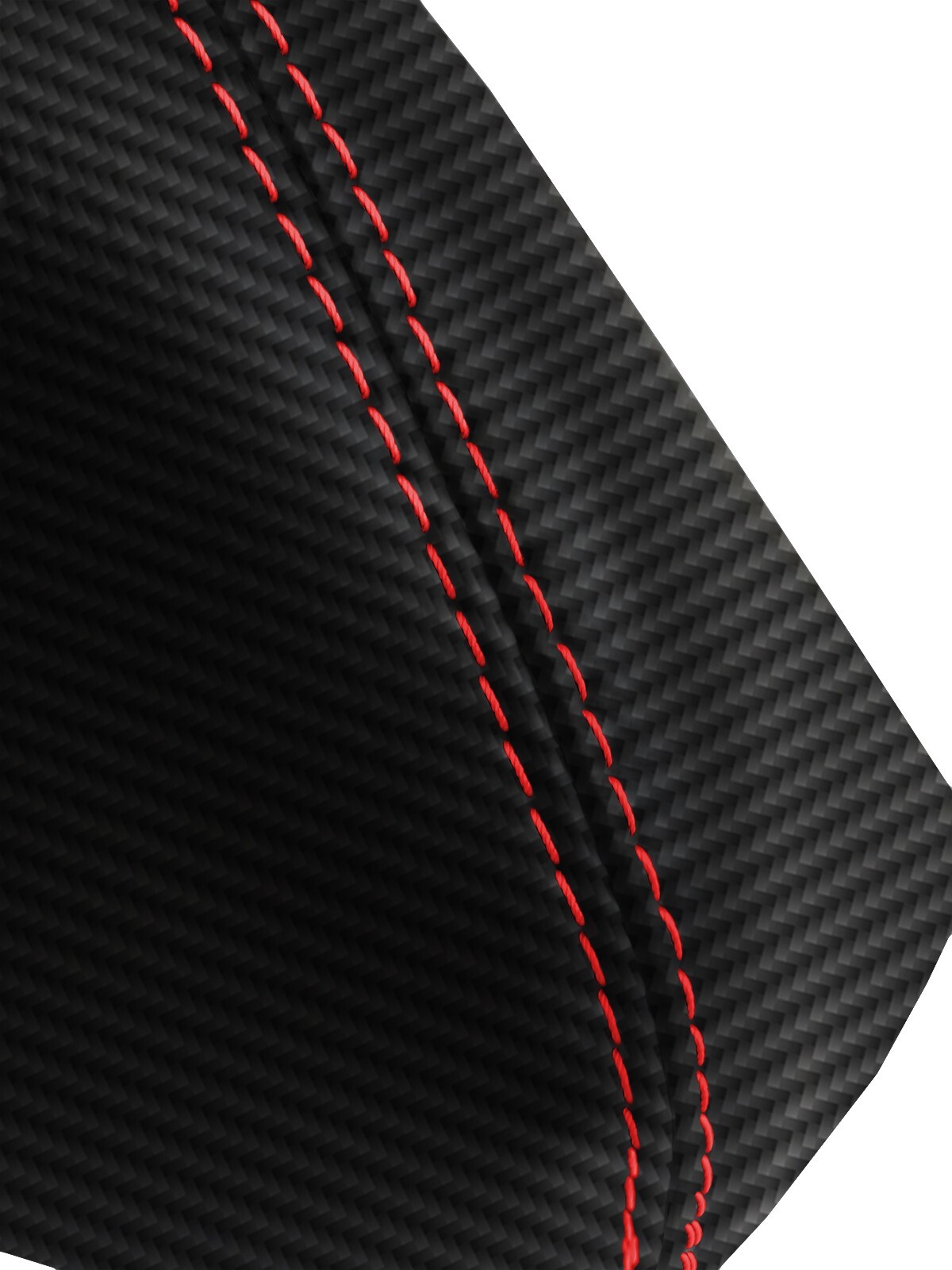 Manual Shift Boot Carbon for Chevrolet Sonic 2012-2016 Red Stitch
