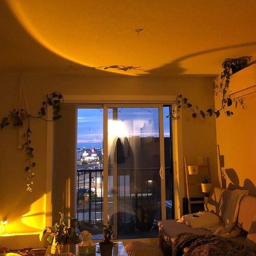 Romantic Sunset Lamp USB Led Decor Atmosphere Light Projector 16Colors