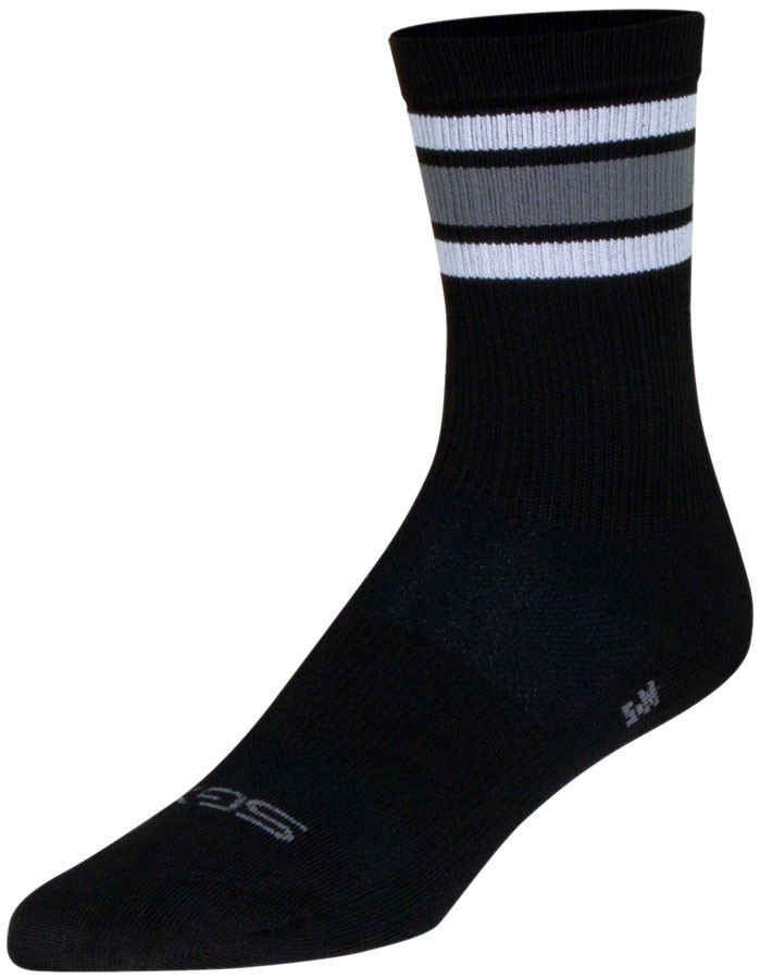 SockGuy SGX Socks - Ankle Socks Small/Medium Black