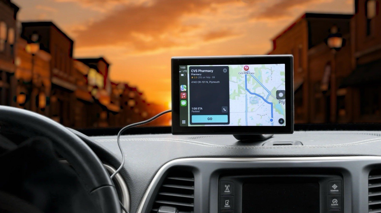 Miroir Drivv Play 7" Car Play & Android Auto