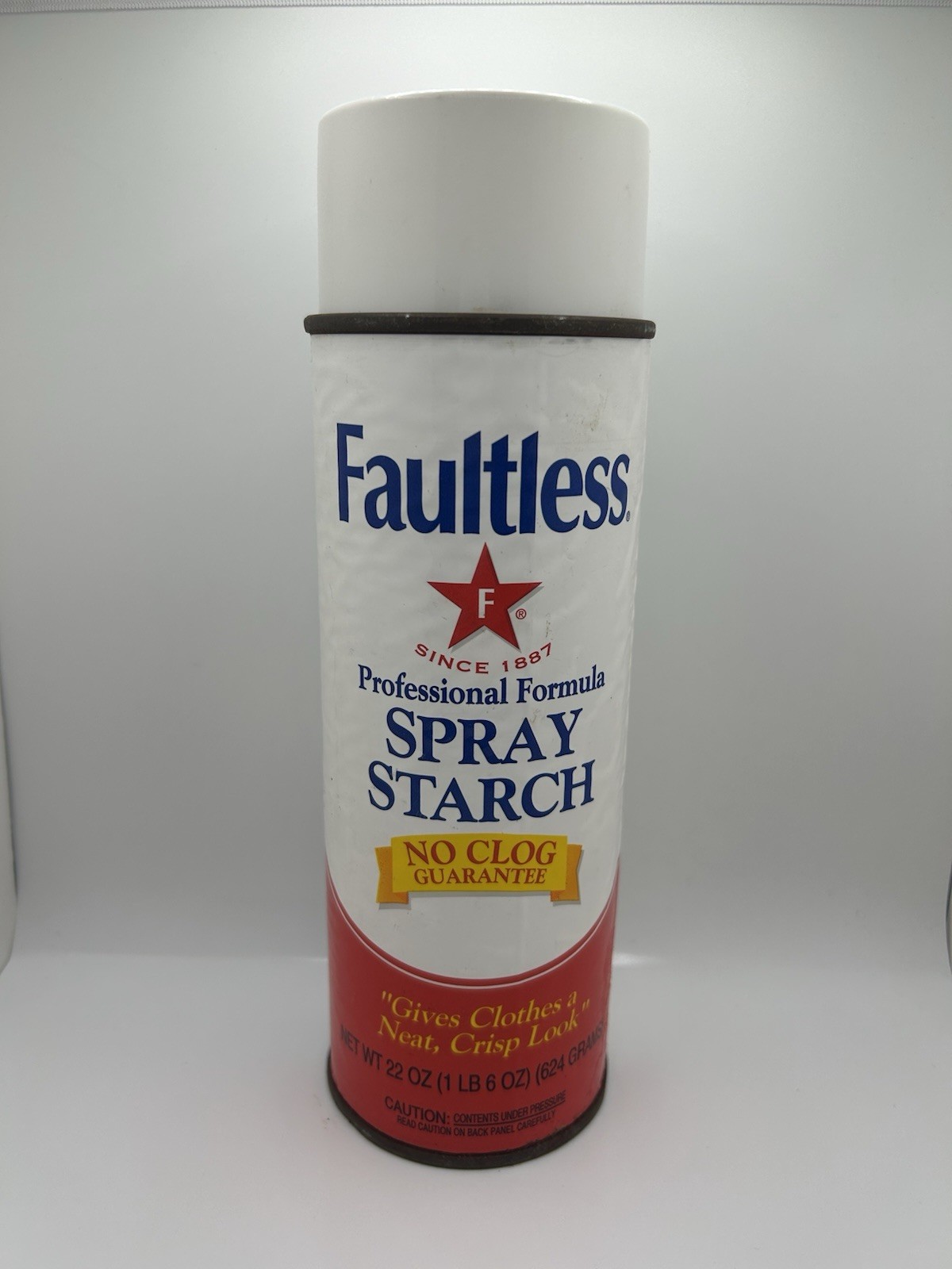Faultless Professional Formula Heavy Starch 22 oz Vintage Spray