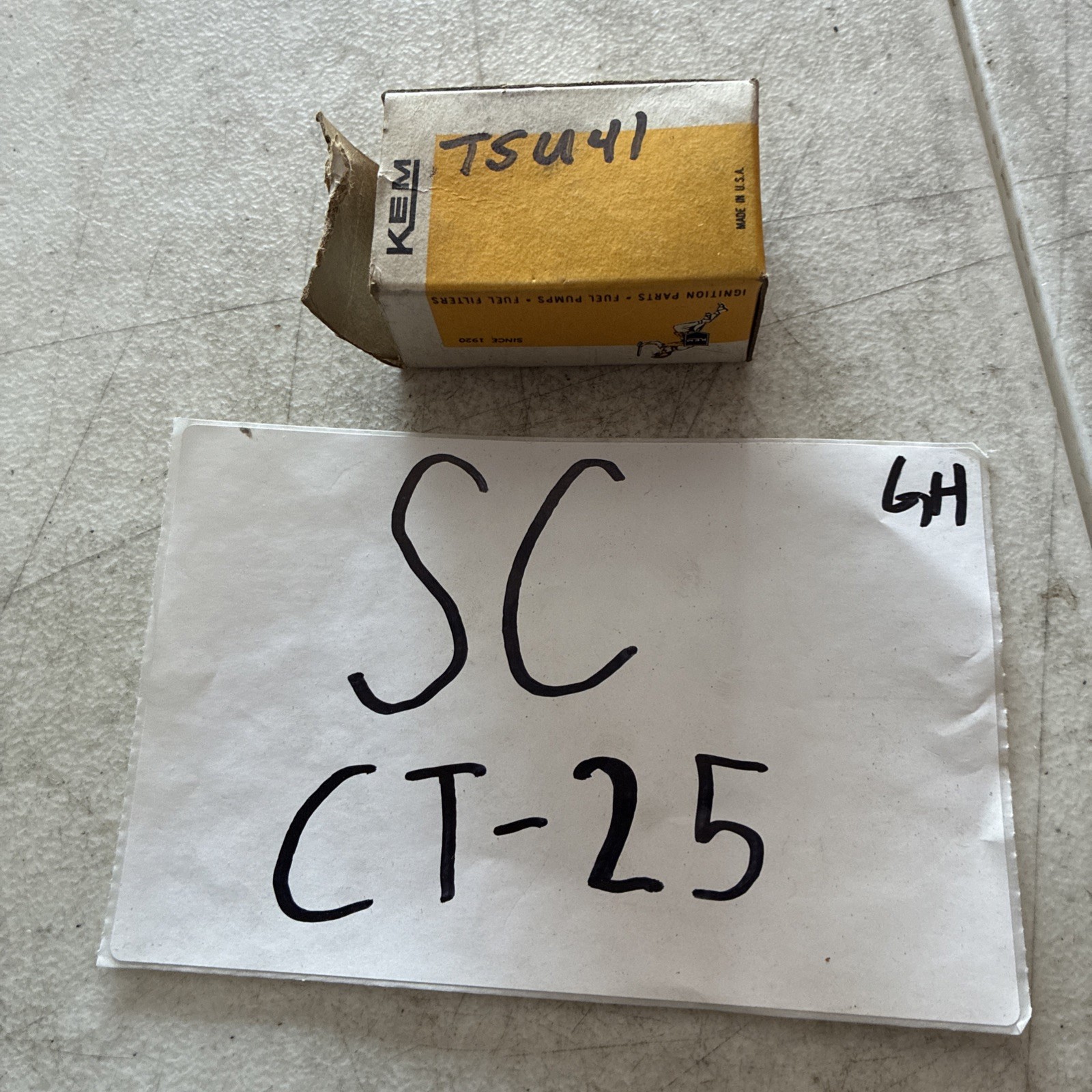 KEM Engine Coolant Temperature Sender, TSU41