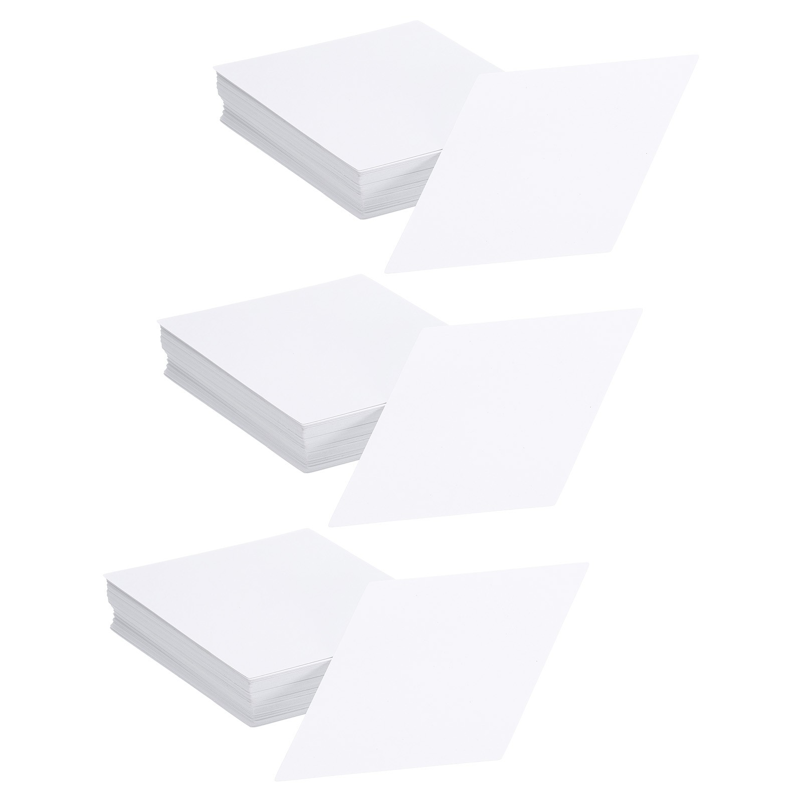 300pcs 2.5" Diamond 60 Degree Paper Piecing Paper English Paper Quilt Template