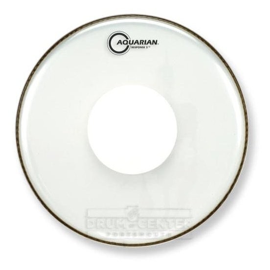 Aquarian Response 2 Clear Power Dot Drumhead 10"