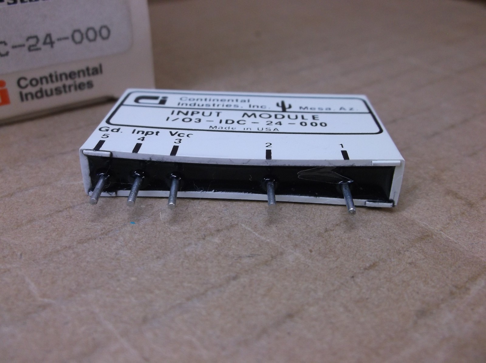 I/03-IDC-24-000 Continental NEW Box SSR Solid State Input Relay OPTO 22