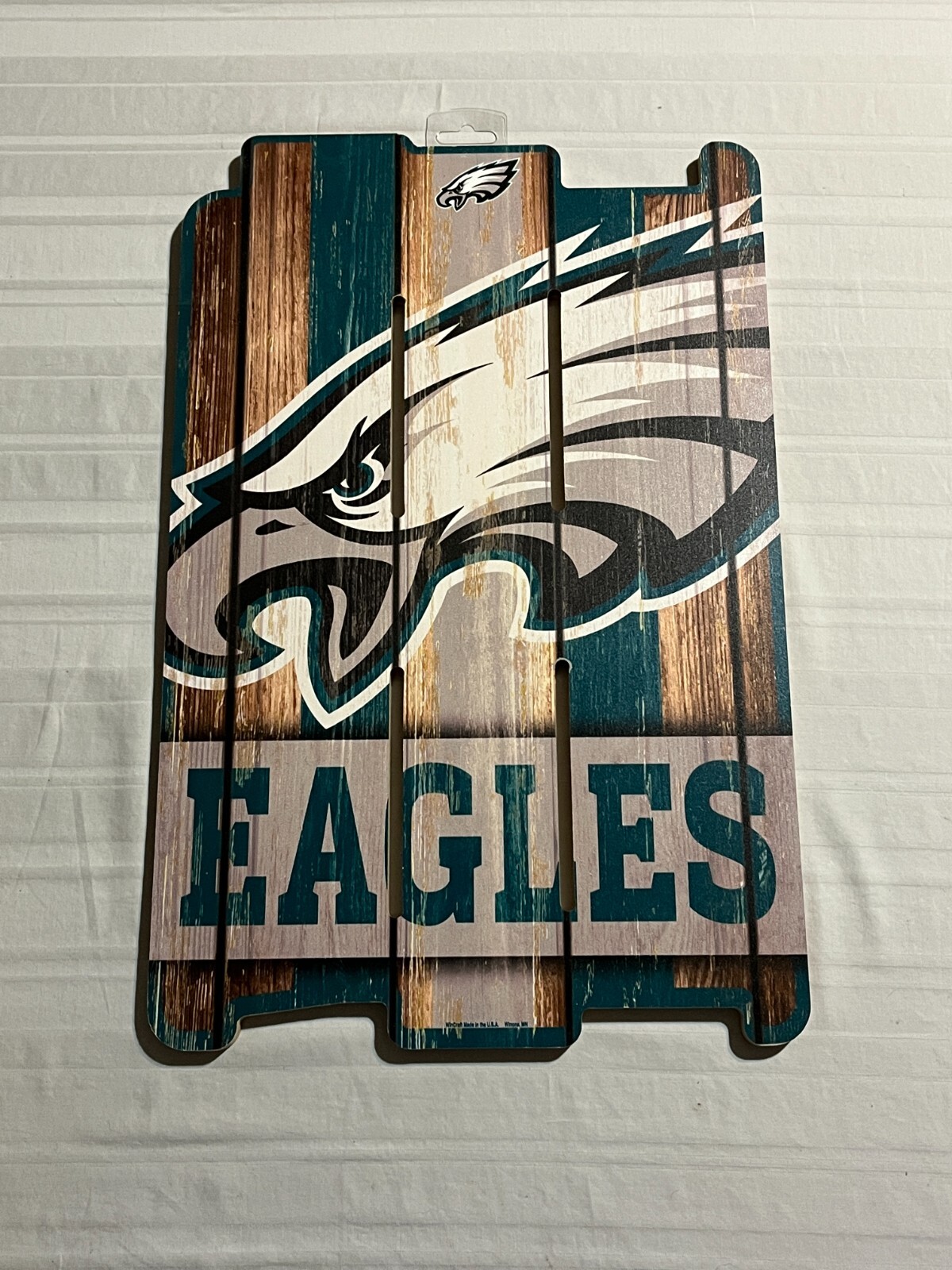 Philadelphia Eagles NFL 17" x 11" Wood Decorative Indoor Sign Wincraft