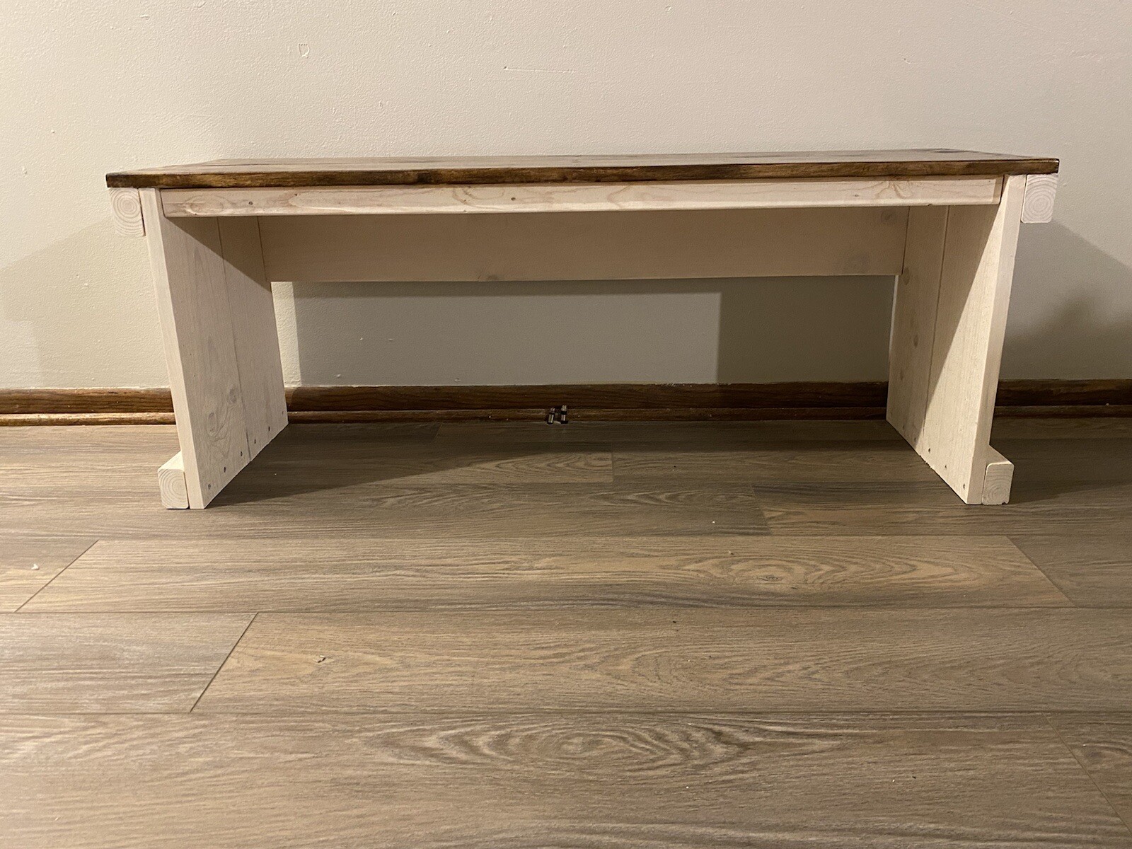 Wood Bench Entryway Foyer