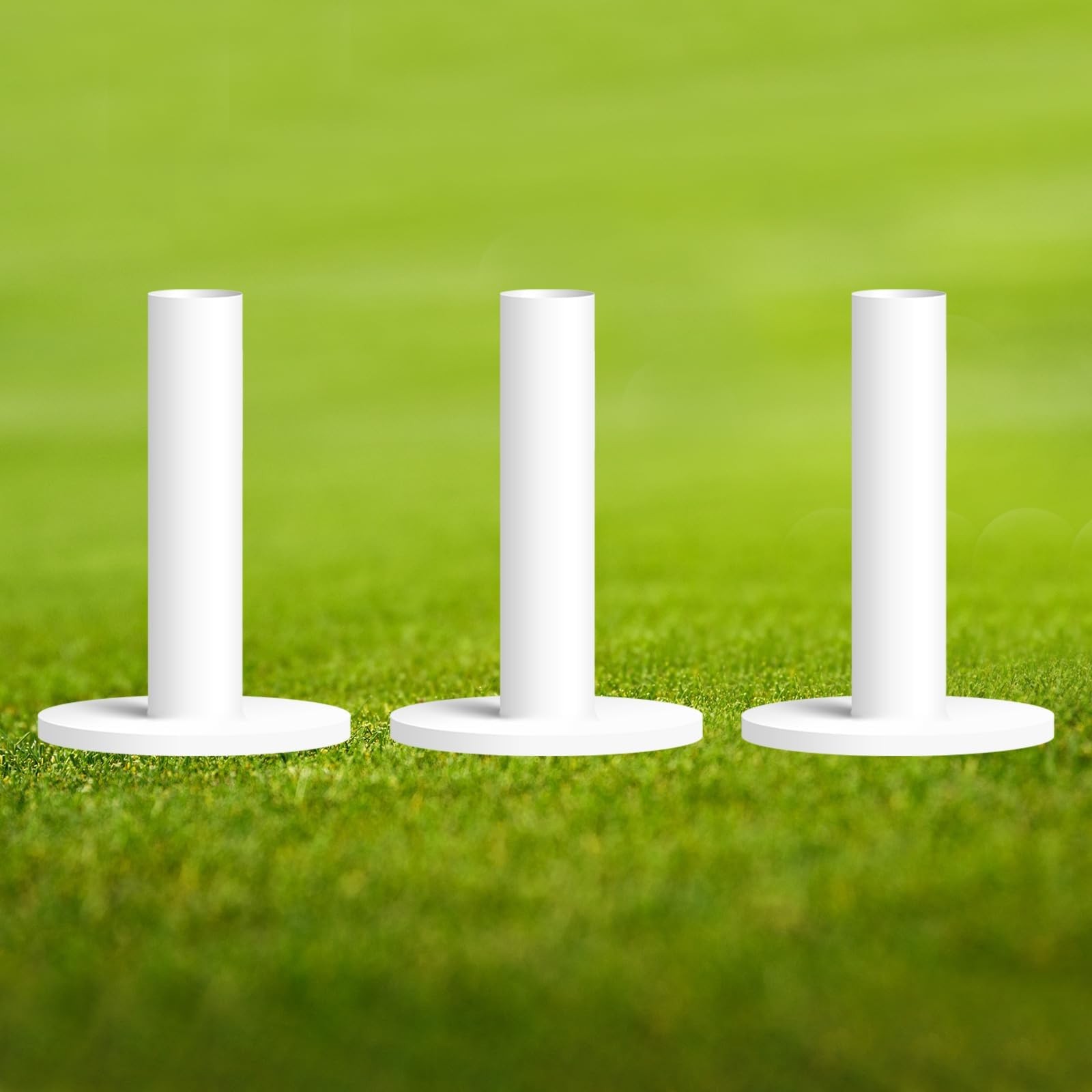 FINGER TEN Golf Rubber Tees for Practice Mat 3/4 Pack | Mat compatible rubber...