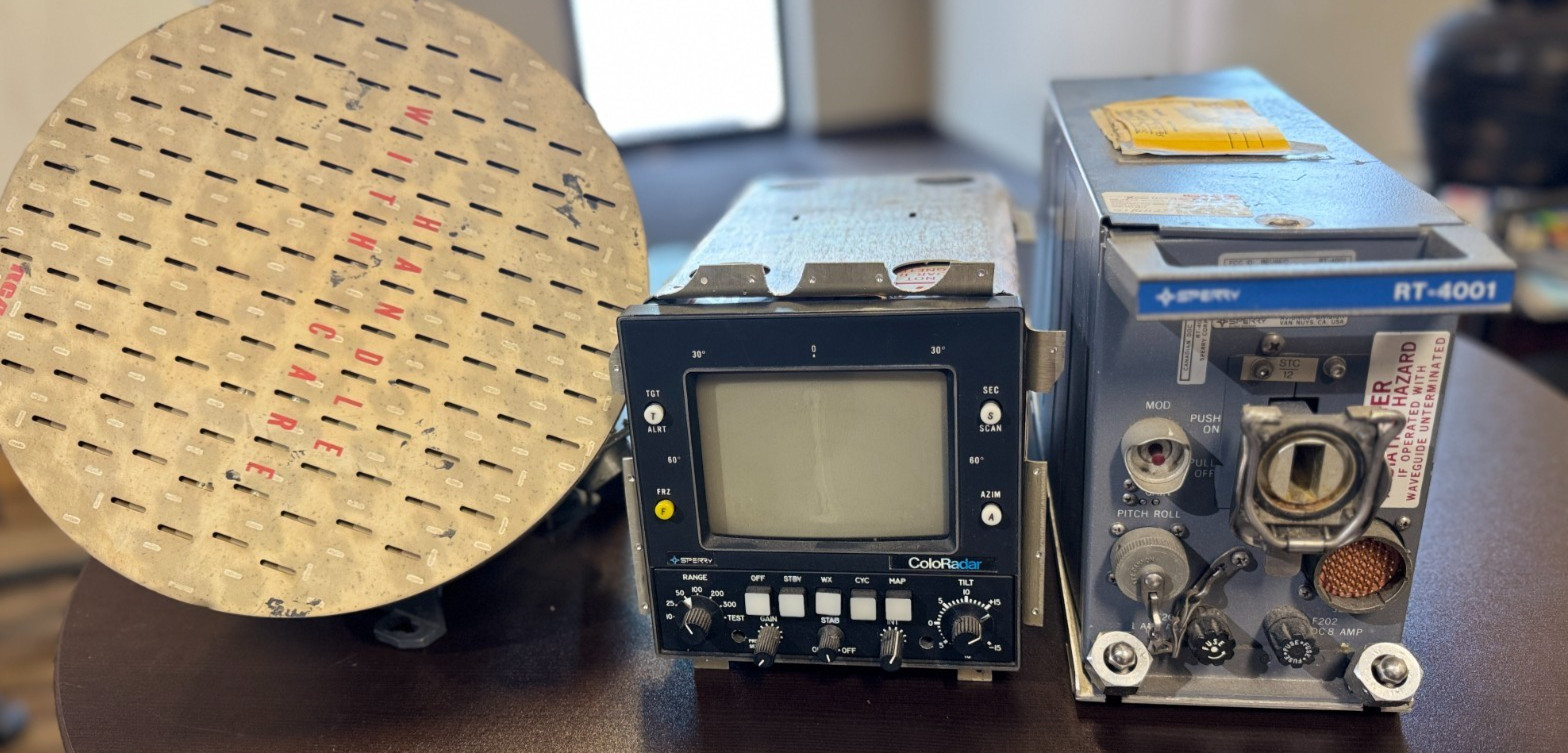 DI-4001,AP-4001,RT-4001 Complete SPERRY RADAR Working when Removed