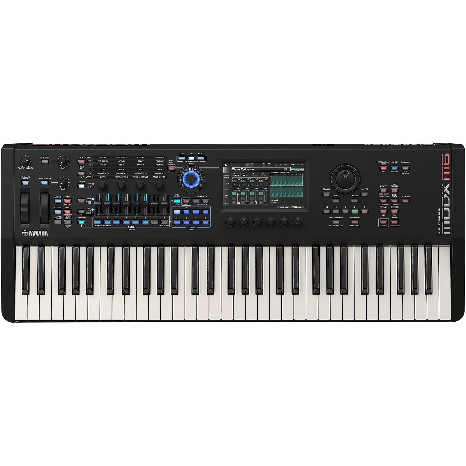 Yamaha MODX M6 61-Key Synthesizer Workstation Keyboard