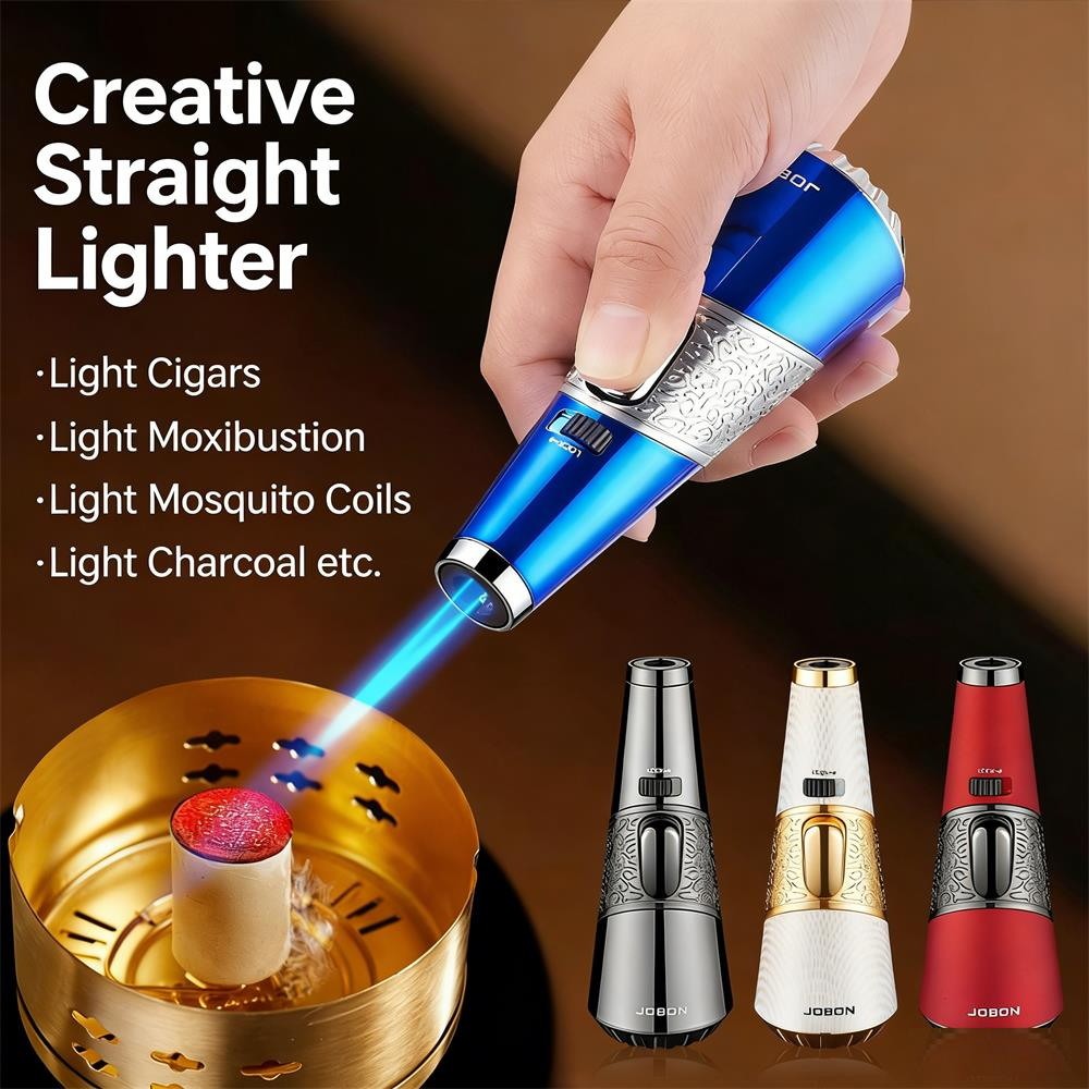 1 PCS Butane Torch Lighter Set Long Adjustable Windproof Refillable Butane New