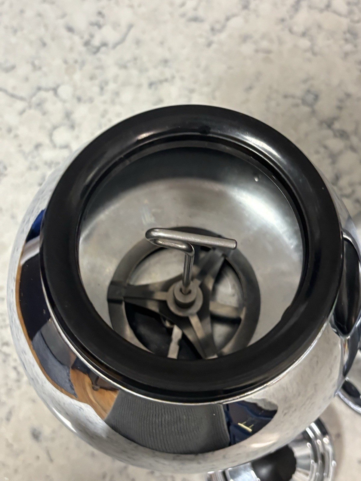 Vintage Sunbeam Coffeemaster “Double Bubble” C20B chrome vacuum coffee maker.