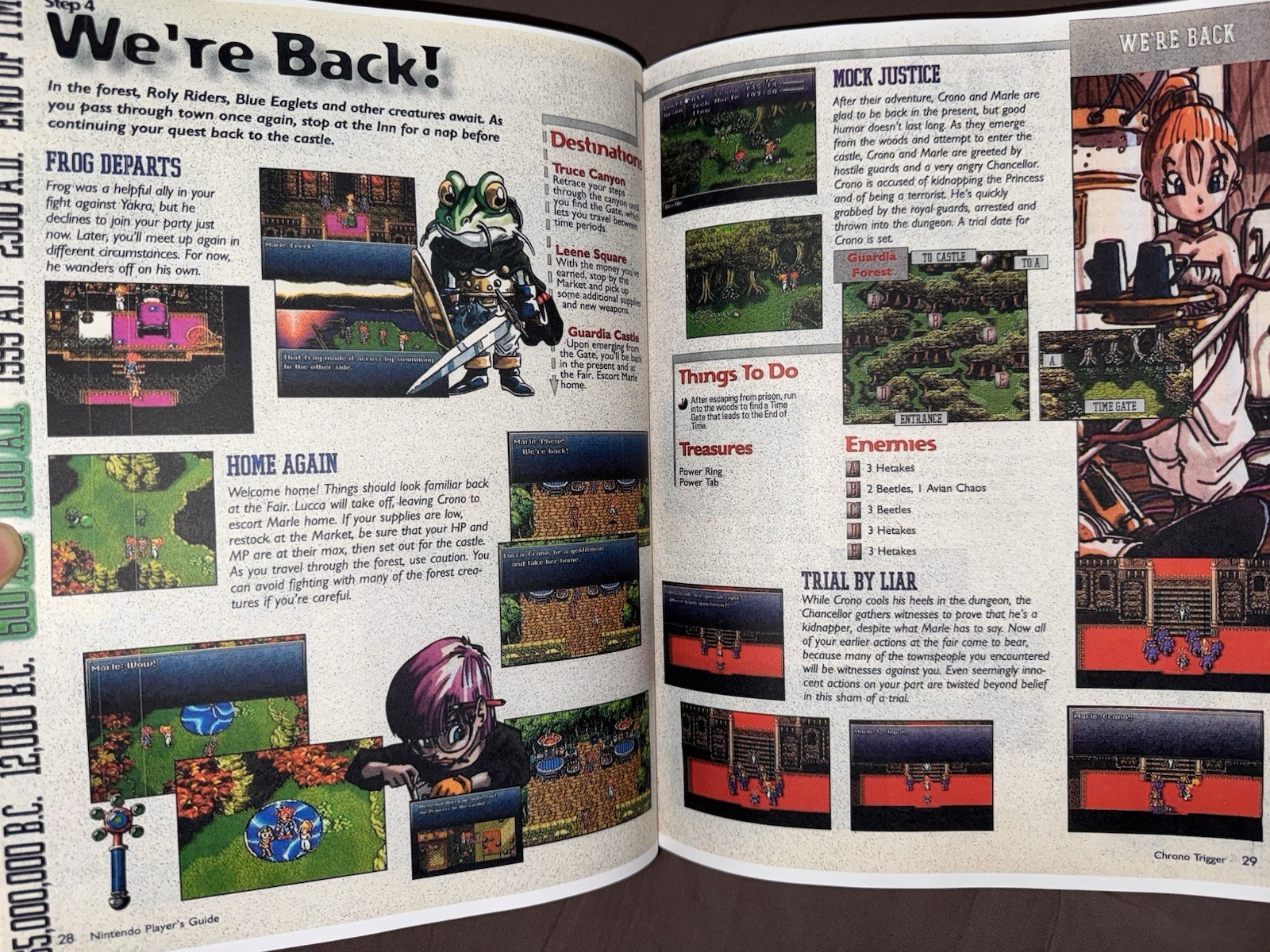 Chrono Trigger SNES Custom Super Nintendo Hardcover Strategy Guide