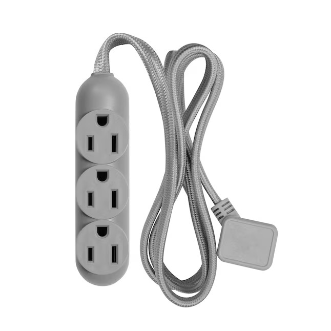 Utilitech 4-ft 3 -Outlet Indoor Power Strip