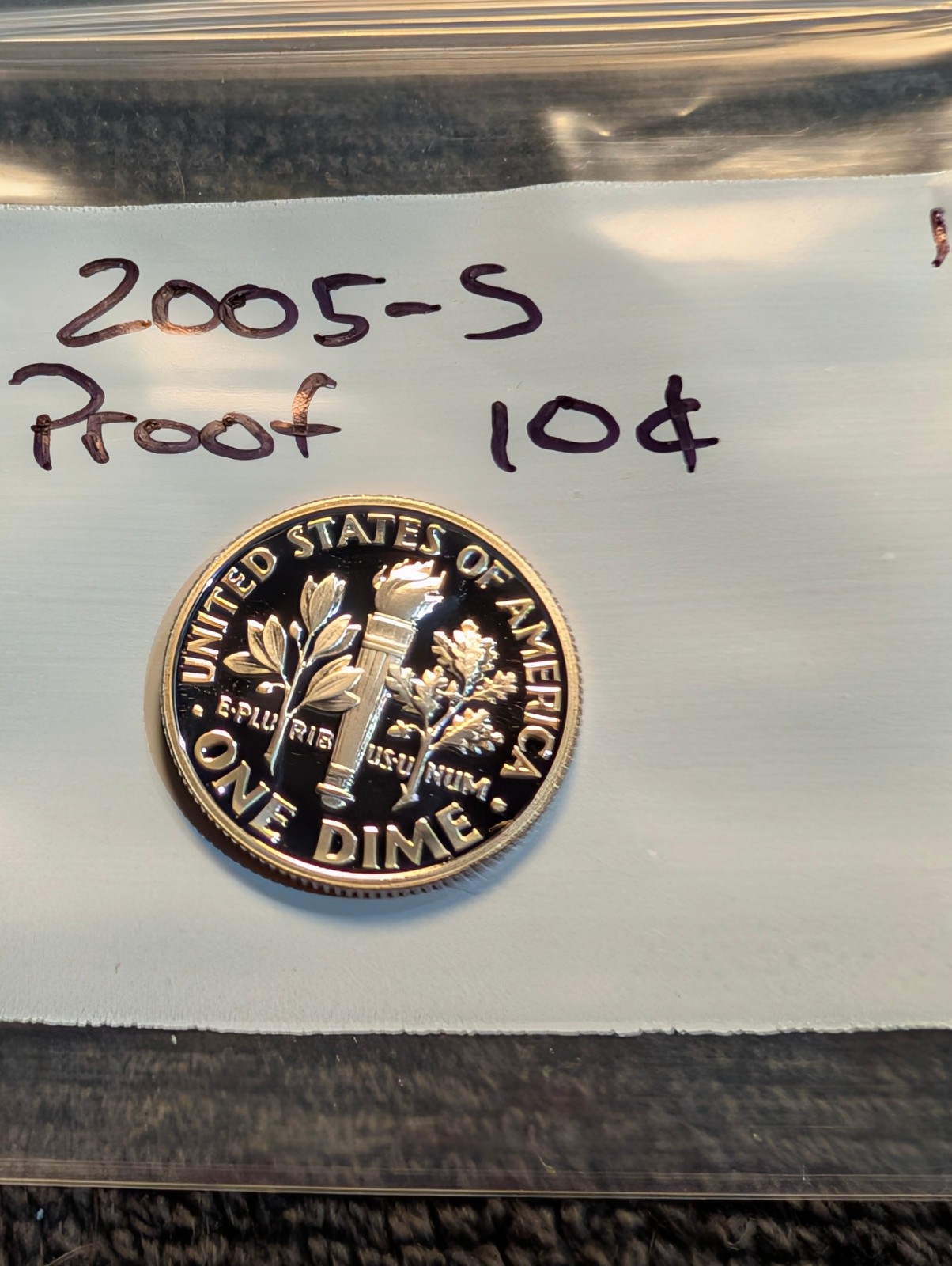 2005 S Proof Roosevelt Dime ** From Proof Set **