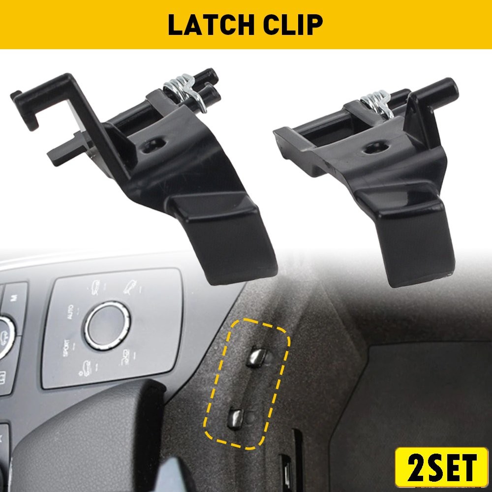 4X Center Console Armrest Latch Clip LH+RH for Mercedes-Benz W166ML W292 X166 GL