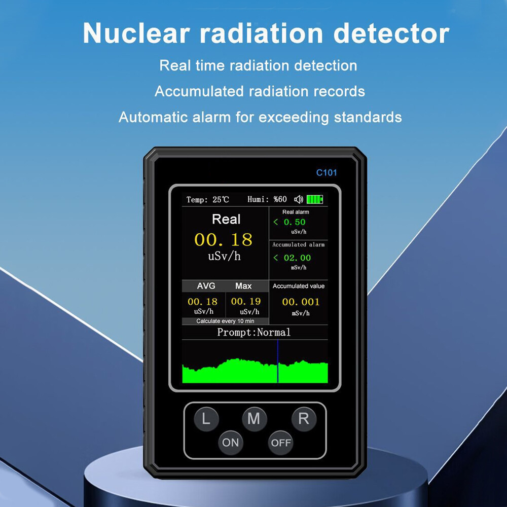 New Geiger counter Nuclear radiation detector Radiation dosimeter With