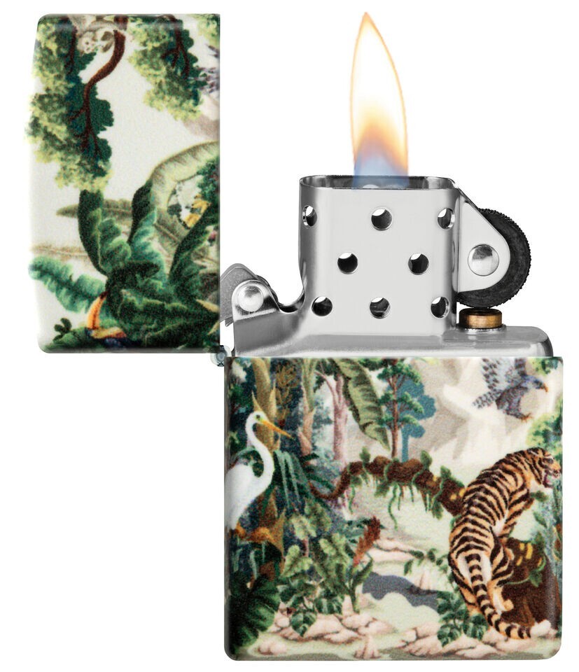 Zippo Jungle Design 540 Matte 46016